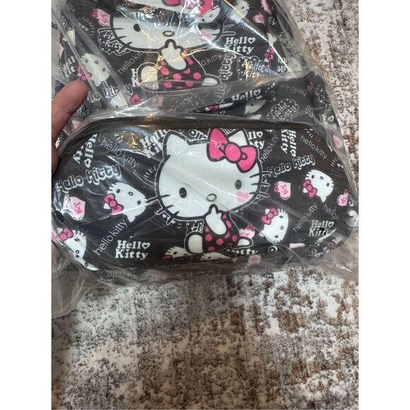 Three piece Hello Kitty backpack,pencil case and lunch bag - Picture 5 of 6